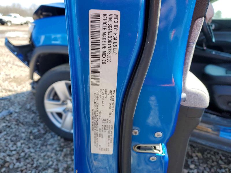 Продажа на аукционе авто 2022 Jeep Compass, vin: 3C4NJDBB1NT230200, номер лота: 50457146