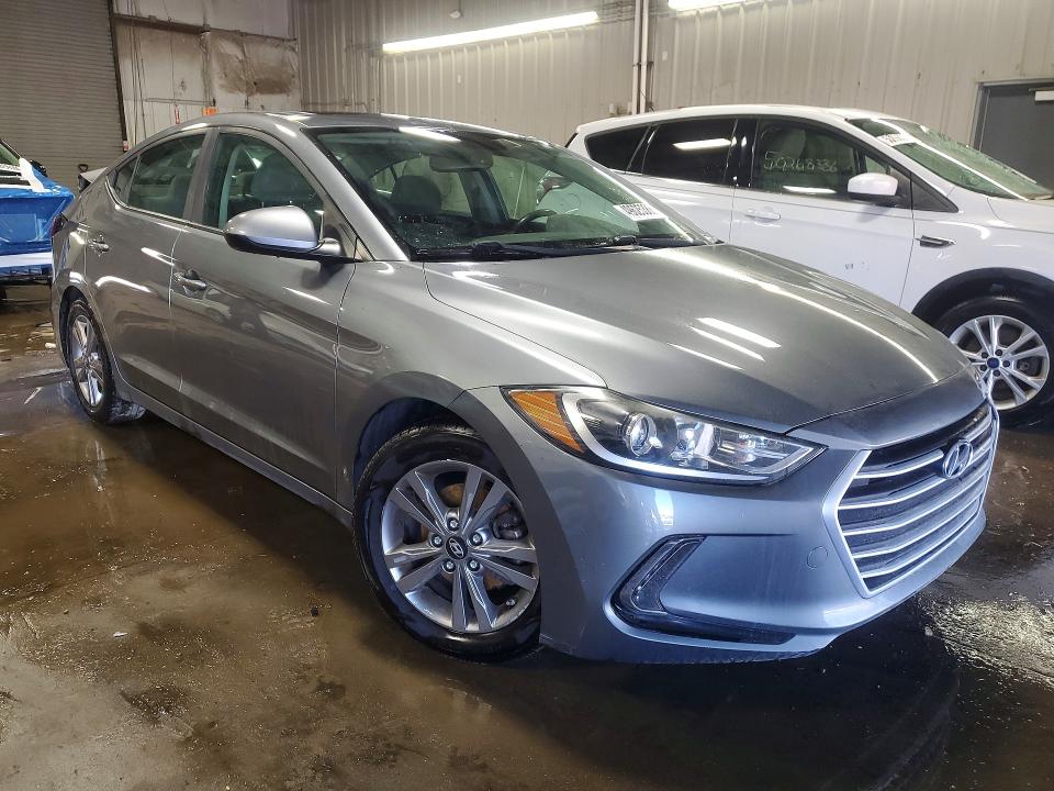 Продажа на аукционе авто 2018 Hyundai Elantra, vin: KMHD84LF4JU657844, номер лота: 49625386