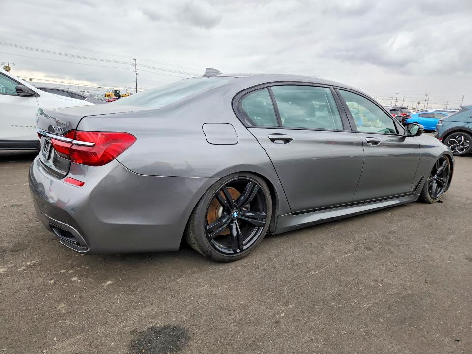 2016 Bmw 740 მანქანა იყიდება აუქციონზე, vin: WBA7E2C57GG547607, აუქციონის ნომერი: 50822606