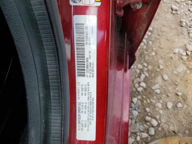 49339676 :رقم المزاد ، 1C3CCBBB8CN198059 vin ، 2012 Chrysler 200 مزاد بيع