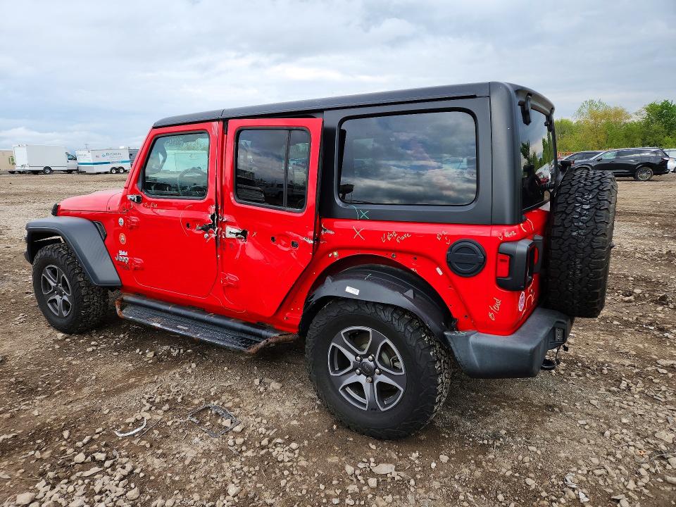 50924156 :رقم المزاد ، 1C4HJXDN6JW289205 vin ، 2018 Jeep Wrangler Unlimited مزاد بيع