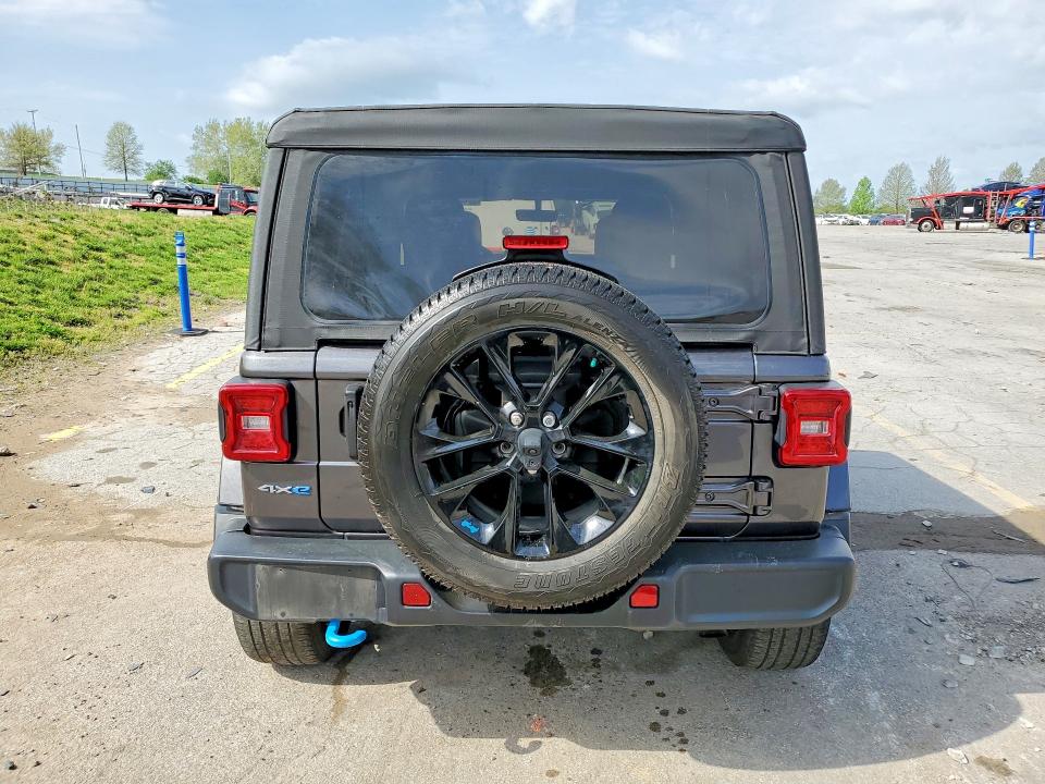 2022 Jeep Wrangler Unlimited მანქანა იყიდება აუქციონზე, vin: 1C4JJXP6XNW276002, აუქციონის ნომერი: 48702316