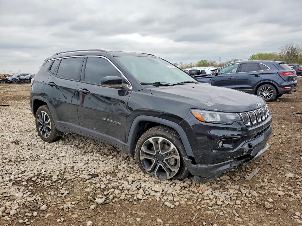 Aukcja sprzedaży 2022 Jeep Compass, vin: 3C4NJDCB0NT107793, numer aukcji: 50816676