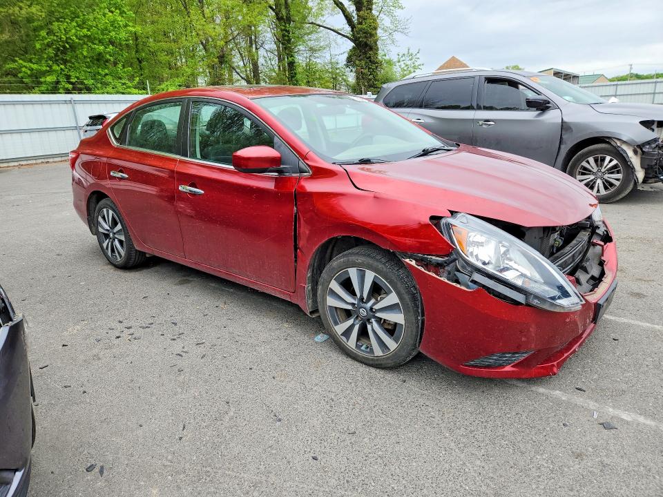 2019 Nissan Sentra მანქანა იყიდება აუქციონზე, vin: 3N1AB7AP9KY318407, აუქციონის ნომერი: 51387836