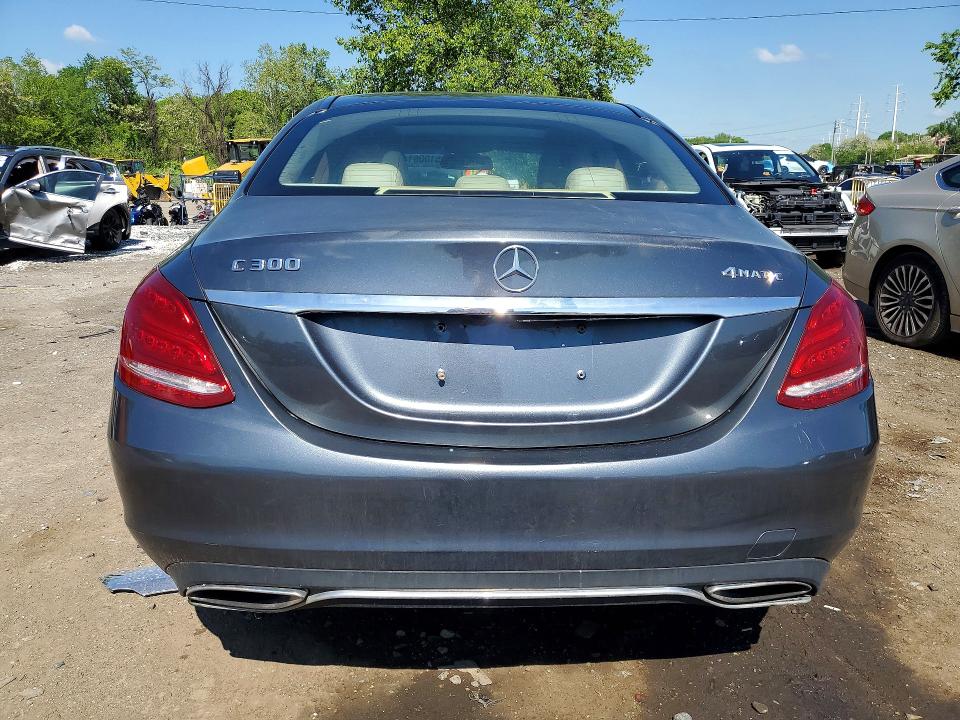 2015 Mercedes-benz C მანქანა იყიდება აუქციონზე, vin: 55SWF4KB8FU024831, აუქციონის ნომერი: 51006146