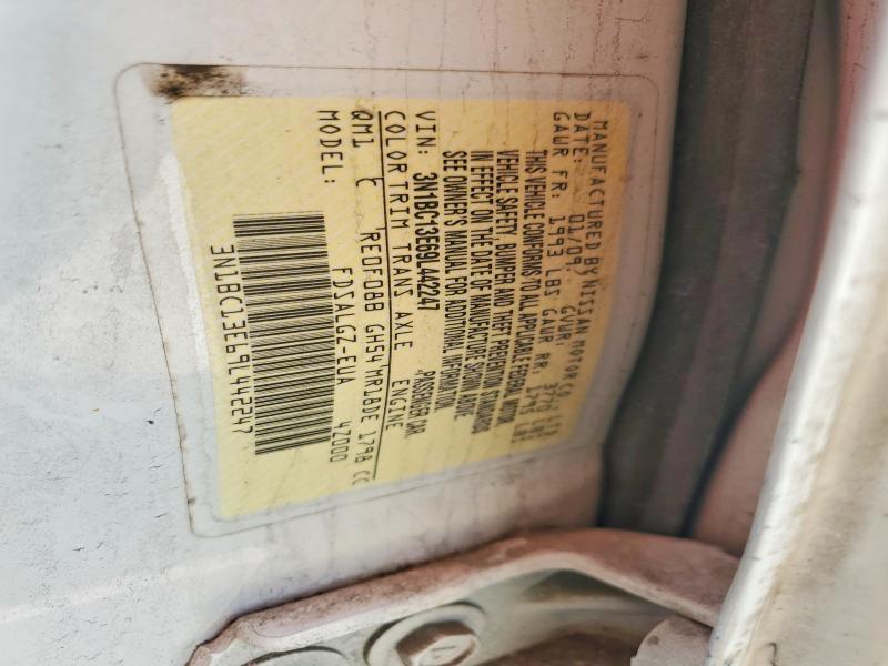 Продажа на аукционе авто 2009 Nissan Versa, vin: 3N1BC13E69L442247, номер лота: 48407346