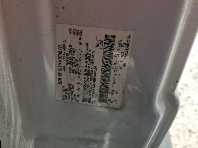 51488946 :رقم المزاد ، 1FTKR1AD4BPA86624 vin ، 2011 Ford Ranger مزاد بيع