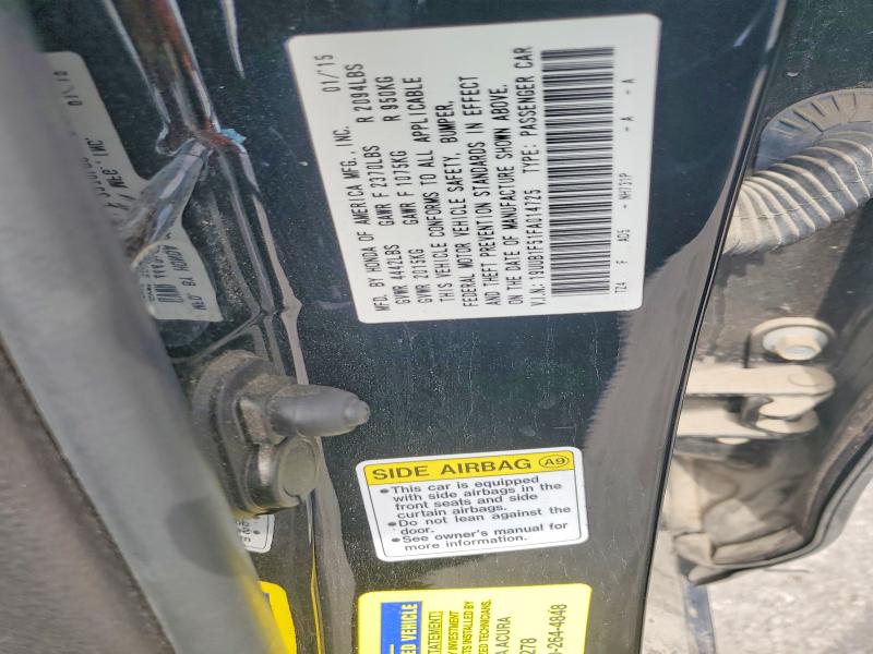 Aukcja sprzedaży 2015 Acura Tlx, vin: 19UUB1F51FA014725, numer aukcji: 48967556