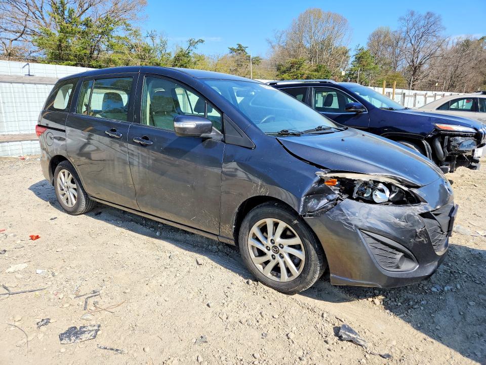 2013 Mazda 5 მანქანა იყიდება აუქციონზე, vin: JM1CW2BLXD0147317, აუქციონის ნომერი: 48082756