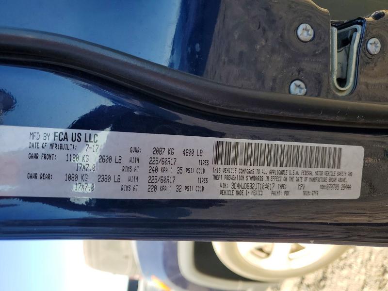 Продажа на аукционе авто 2018 Jeep Compass, vin: 3C4NJDBB2JT104017, номер лота: 45972906