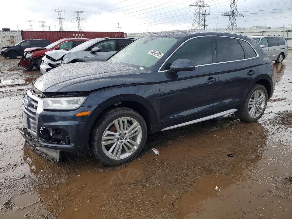 2018 Audi Q5 მანქანა იყიდება აუქციონზე, vin: WA1CNAFY0J2031055, აუქციონის ნომერი: 48018906