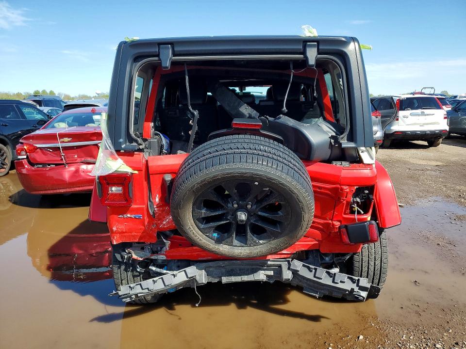 50466616 :رقم المزاد ، 1C4JJXP69NW274824 vin ، 2022 Jeep Wrangler Unlimited مزاد بيع