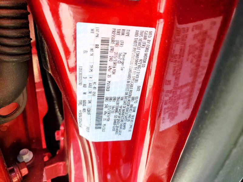 2013 Ford Focus მანქანა იყიდება აუქციონზე, vin: 1FADP3F26DL294960, აუქციონის ნომერი: 50058706