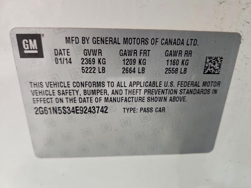 Продажа на аукционе авто 2014 Cadillac Xts, vin: 2G61N5S34E9243742, номер лота: 49156556