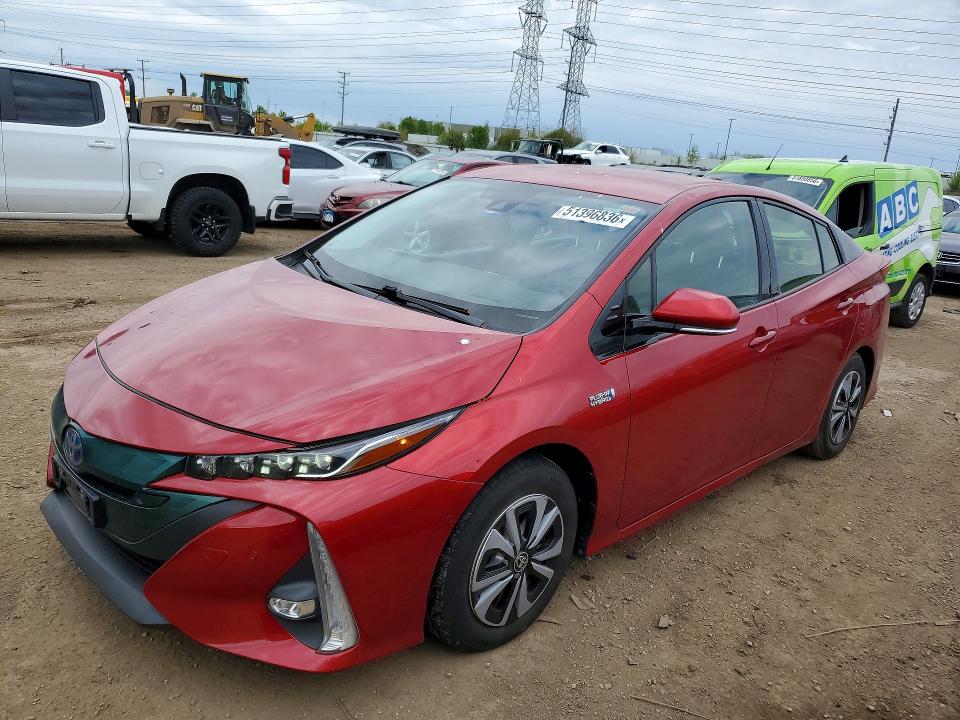 51396836 :رقم المزاد ، JTDKARFP1J3070301 vin ، 2018 Toyota Prius Prime مزاد بيع