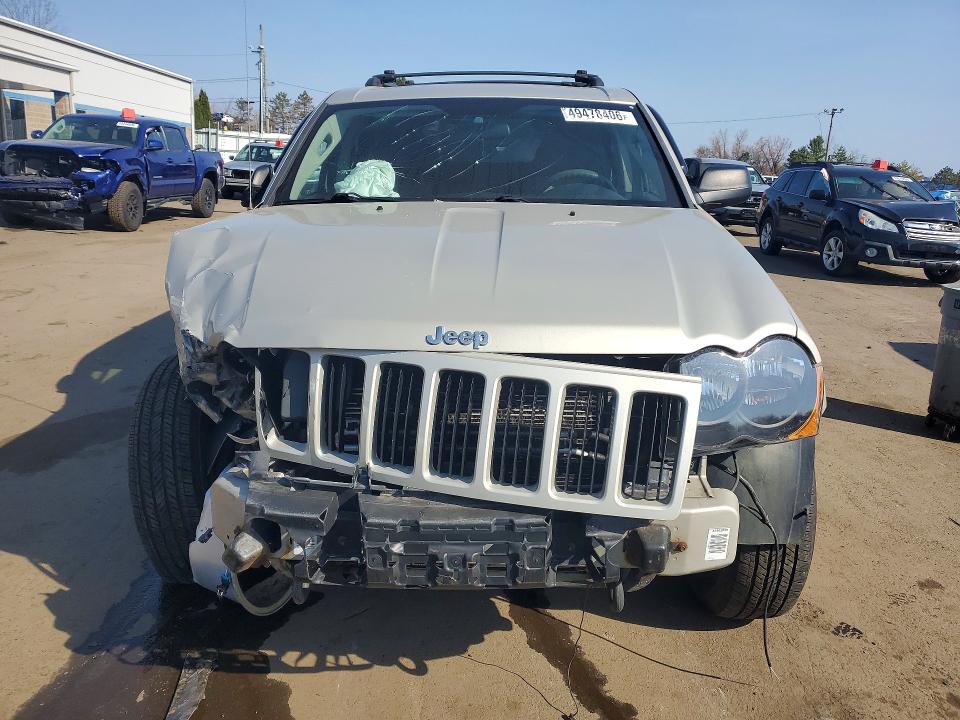 2008 Jeep Grand Cherokee მანქანა იყიდება აუქციონზე, vin: 1J8GR48K98C148281, აუქციონის ნომერი: 49478406