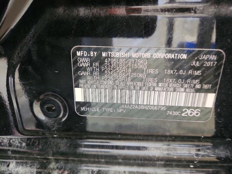 Продаж на аукціоні авто 2017 Mitsubishi Outlander, vin: JA4AZ2A38HZ066795, номер лоту: 47448416