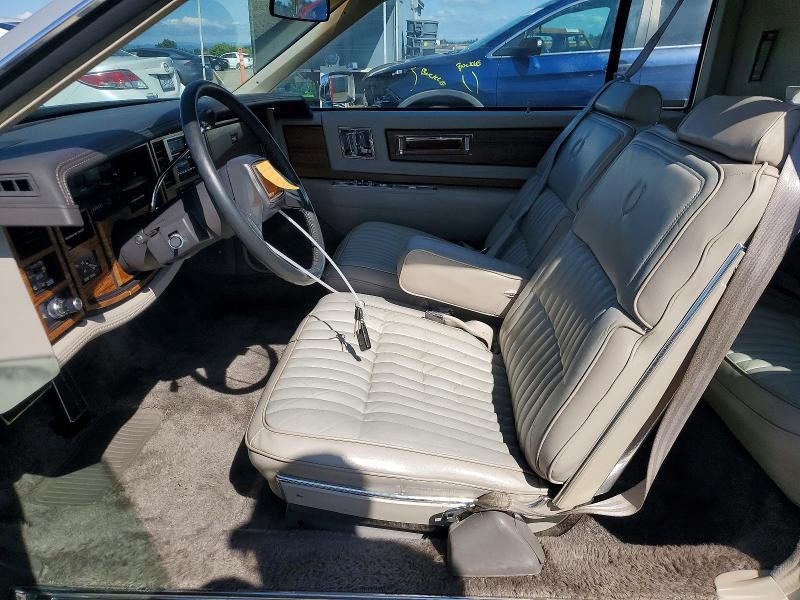 1984 Cadillac Eldorado მანქანა იყიდება აუქციონზე, vin: 1G6AL5780EE602205, აუქციონის ნომერი: 50027186