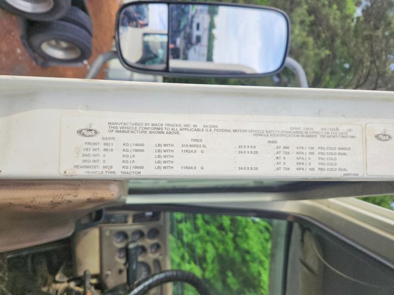 Продажа на аукционе авто 2007 Mack 600, vin: 1M1AK06Y17N017091, номер лота: 50100446