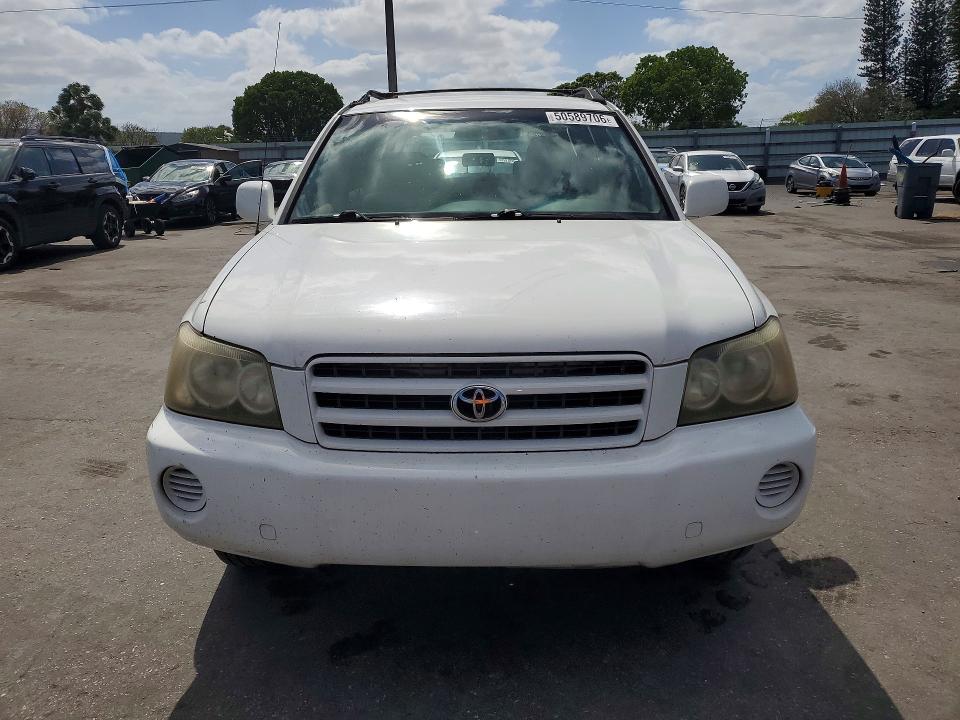 2003 Toyota Highlander მანქანა იყიდება აუქციონზე, vin: JTEGF21A630100829, აუქციონის ნომერი: 50589706