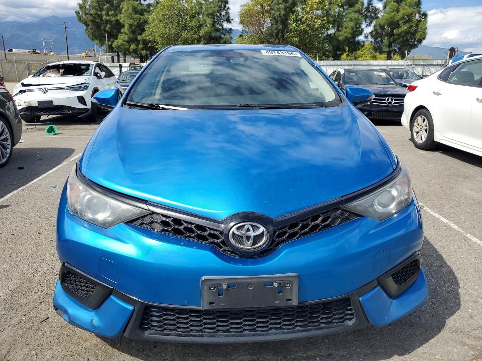 49743166 :رقم المزاد ، JTNKARJE0HJ525419 vin ، 2017 Toyota Corolla Im مزاد بيع