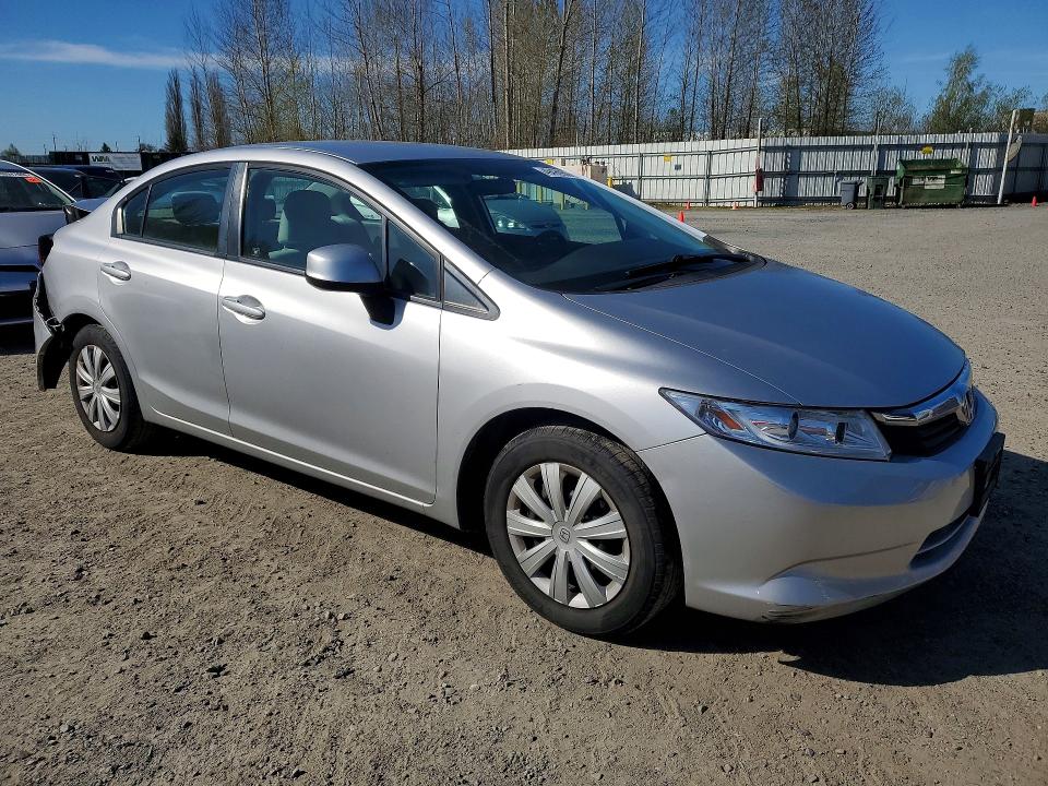 49496996 :رقم المزاد ، 19XFB2F52CE337137 vin ، 2012 Honda Civic مزاد بيع
