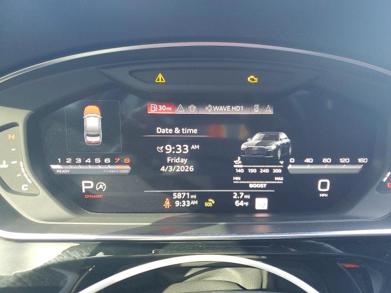 48603306 :رقم المزاد ، WAULSAF80RN012625 vin ، 2024 Audi S8 مزاد بيع
