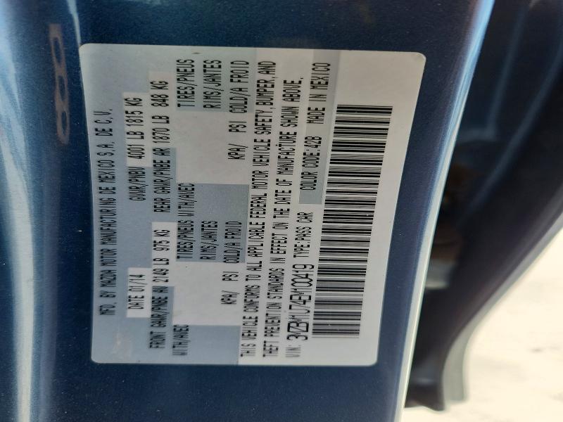 Aukcja sprzedaży 2014 Mazda 3, vin: 3MZBM1U74EM100419, numer aukcji: 49290946
