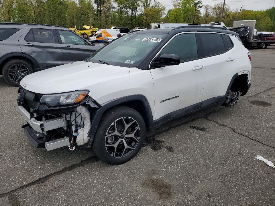 Auction sale of the 2025 Jeep Compass, vin: 3C4NJDCN8ST599852, lot number: 51833816