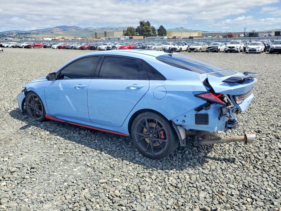 Продажа на аукционе авто 2024 Hyundai Elantra N, vin: KMHLW4DK3RU022235, номер лота: 50004406