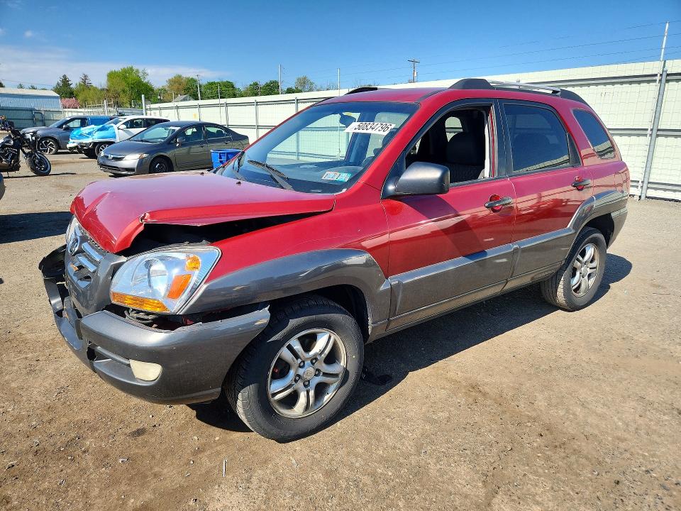 2006 Kia Sportage მანქანა იყიდება აუქციონზე, vin: KNDJF723867284495, აუქციონის ნომერი: 50834796