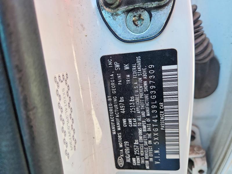 48508856 :رقم المزاد ، 5XXGT4L39LG397309 vin ، 2020 Kia Optima مزاد بيع