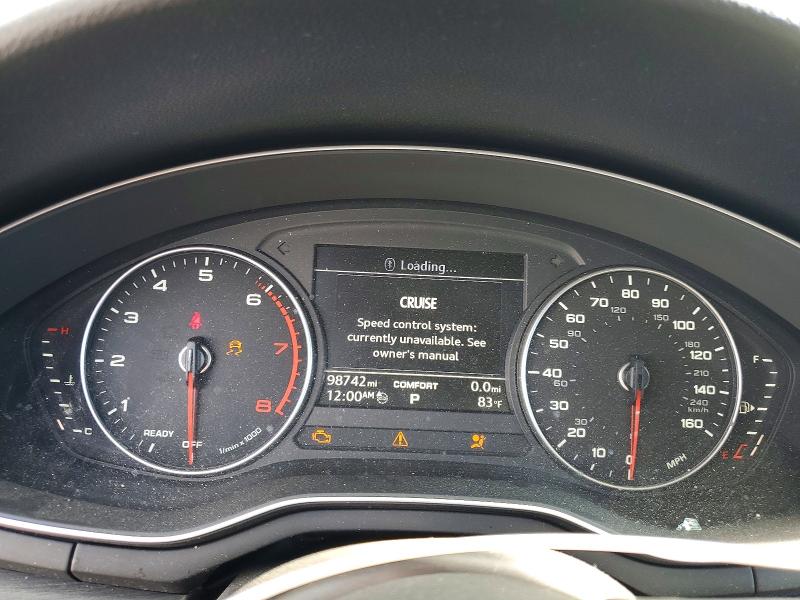 2017 Audi A4 მანქანა იყიდება აუქციონზე, vin: WAUANAF41HN041173, აუქციონის ნომერი: 49491676