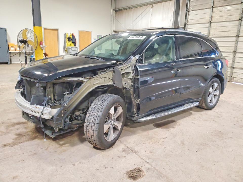 50717616 :رقم المزاد ، 5FRYD4H27FB016418 vin ، 2015 Acura Mdx مزاد بيع