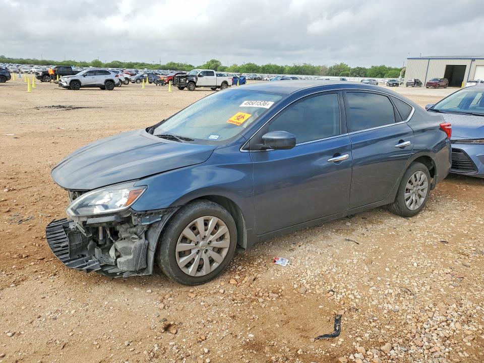 49501536 :رقم المزاد ، 3N1AB7AP8KY234255 vin ، 2019 Nissan Sentra مزاد بيع