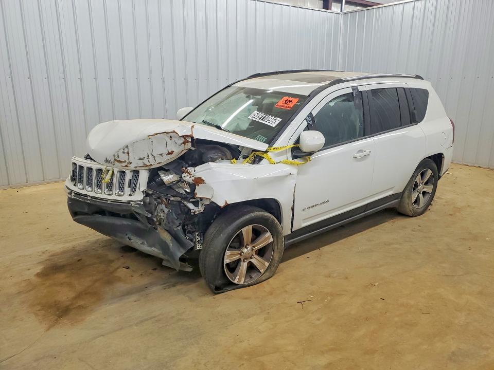 2017 Jeep Compass მანქანა იყიდება აუქციონზე, vin: 1C4NJCEB0HD212240, აუქციონის ნომერი: 50911096