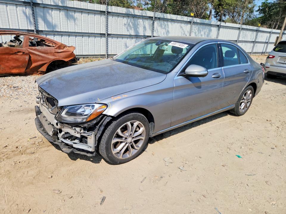 Auction sale of the 2015 Mercedes-benz C, vin: 55SWF4KB2FU049207, lot number: 49877406