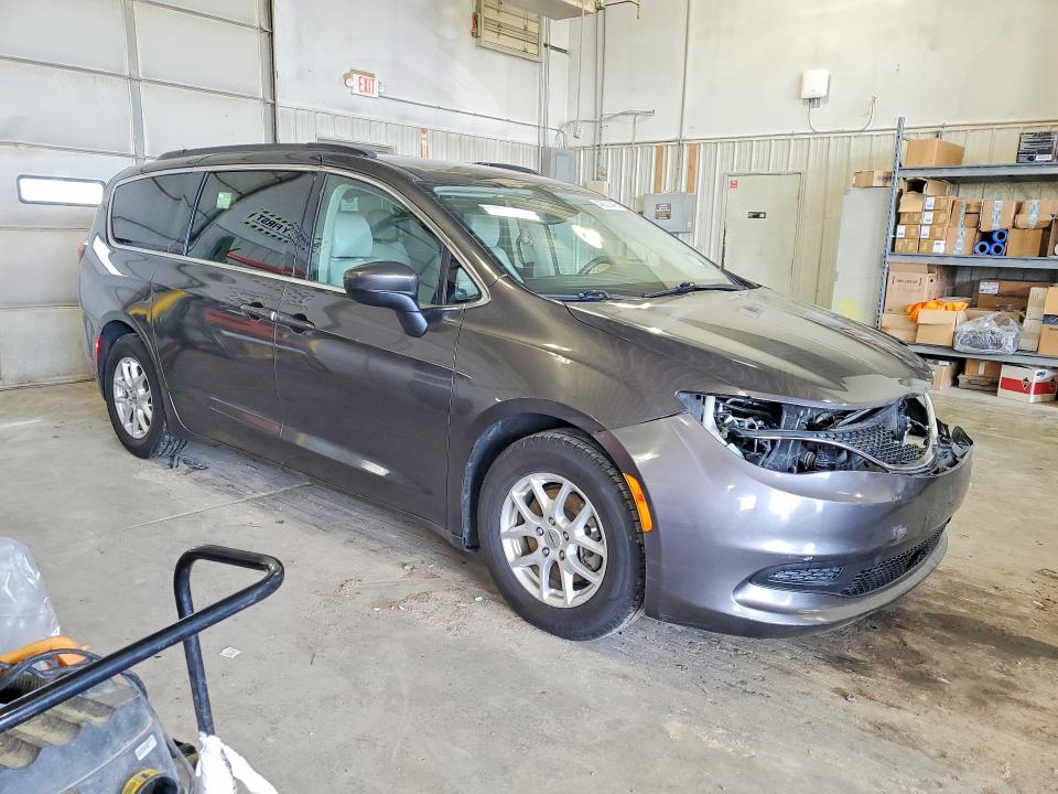 48621446 :رقم المزاد ، 2C4RC1DG1MR543316 vin ، 2021 Chrysler Voyager مزاد بيع