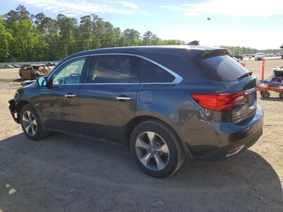 Aukcja sprzedaży 2016 Acura Mdx, vin: 5FRYD3H23GB012331, numer aukcji: 48563516