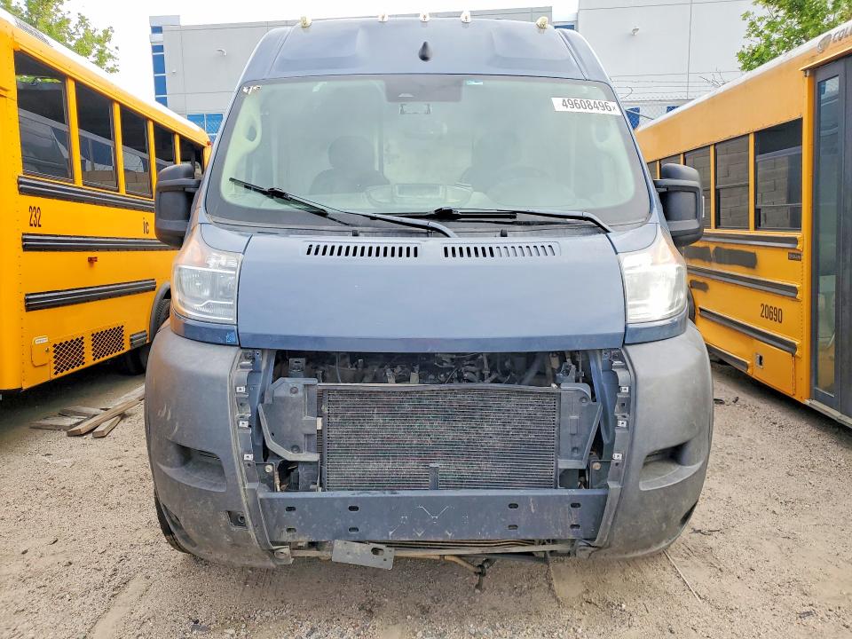 49608496 :رقم المزاد ، 3C6MRVJGXNE112360 vin ، 2022 Ram Promaster 3500 مزاد بيع