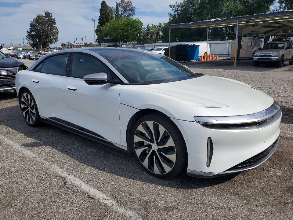 2022 Lucid Motors Air მანქანა იყიდება აუქციონზე, vin: 50EA1GBA1NA002787, აუქციონის ნომერი: 48328856