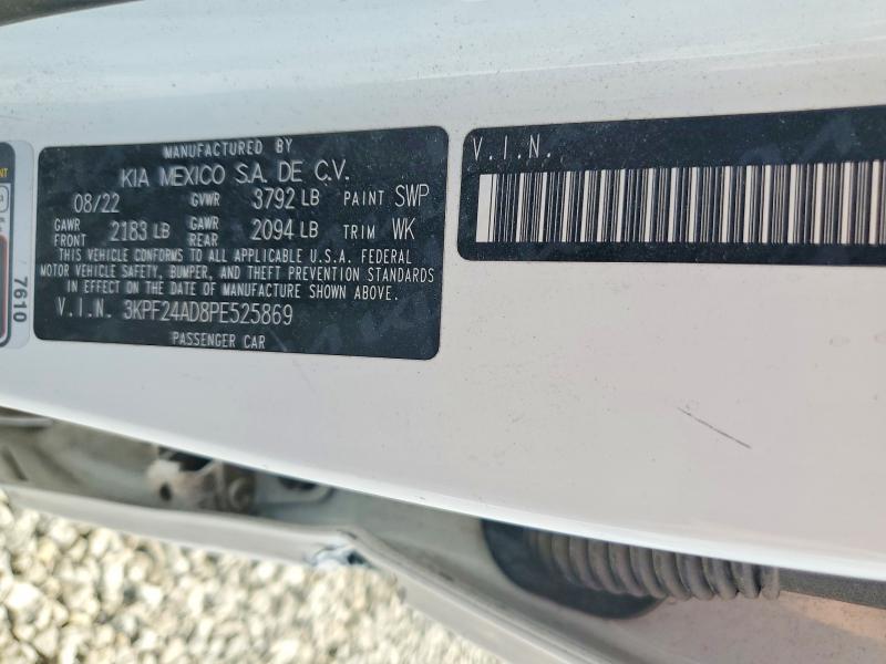 Auction sale of the 2023 Kia Forte, vin: 3KPF24AD8PE525869, lot number: 49074606