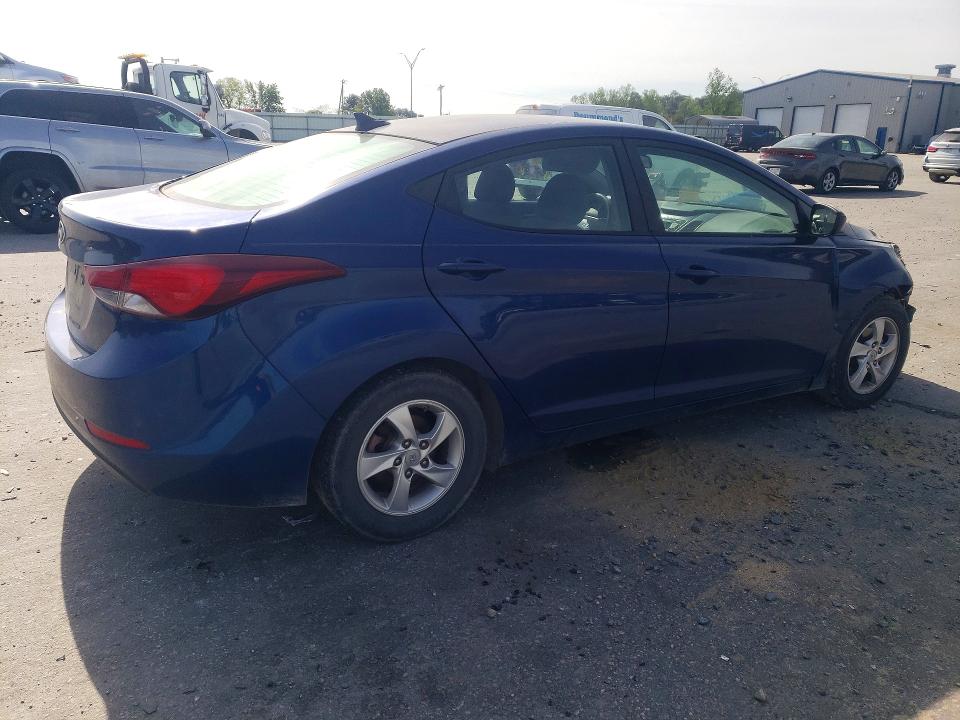 Aukcja sprzedaży 2015 Hyundai Elantra, vin: 5NPDH4AE0FH554954, numer aukcji: 48850876
