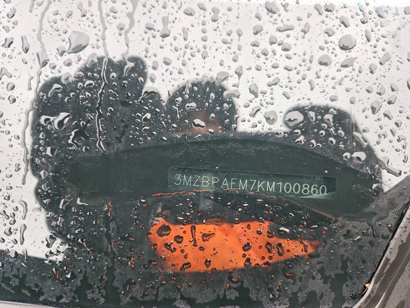 Aukcja sprzedaży 2019 Mazda 3, vin: 3MZBPAEM7KM100860, numer aukcji: 47764986