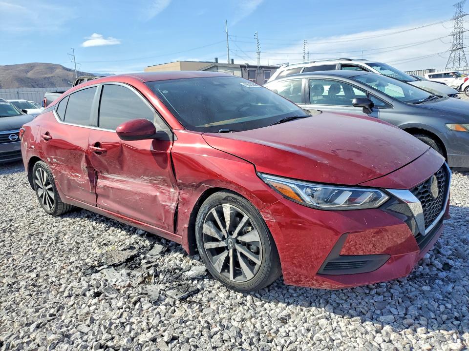 2021 Nissan Sentra მანქანა იყიდება აუქციონზე, vin: 3N1AB8CV9MY296624, აუქციონის ნომერი: 49243936