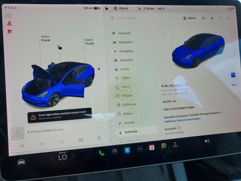 Продаж на аукціоні авто 2021 Tesla Model 3, vin: 5YJ3E1EB1MF072668, номер лоту: 49582566