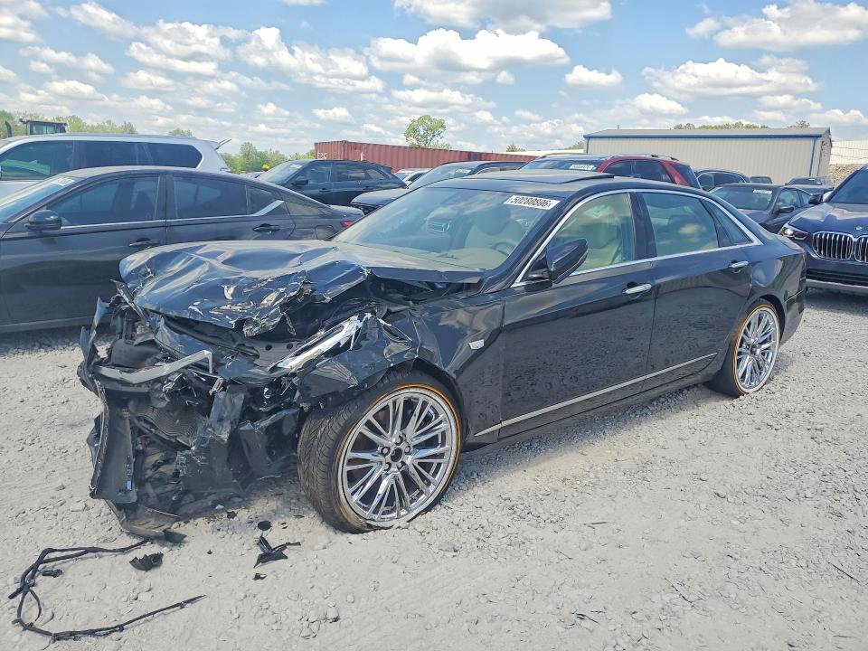 2018 Cadillac Ct6 მანქანა იყიდება აუქციონზე, vin: 1G6KP5R68JU115760, აუქციონის ნომერი: 50280806
