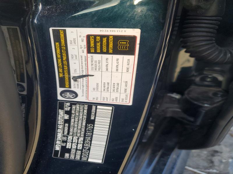 Aukcja sprzedaży 2017 Mercedes-benz E, vin: WDDZF4JB3HA181765, numer aukcji: 48736736