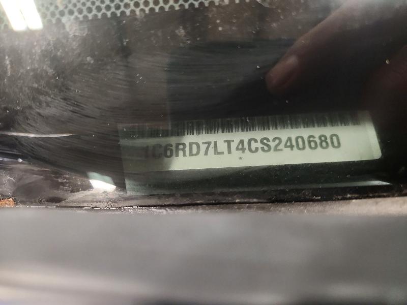49284556 :رقم المزاد ، 1C6RD7LT4CS240680 vin ، 2012 Dodge Ram 1500 مزاد بيع