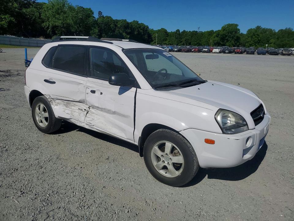 2008 Hyundai Tucson მანქანა იყიდება აუქციონზე, vin: KM8JM12B08U758210, აუქციონის ნომერი: 50487636